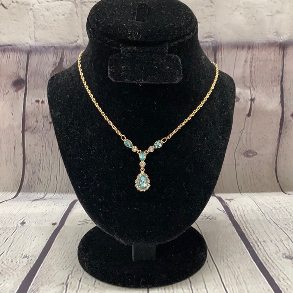 Aquamarine necklace
